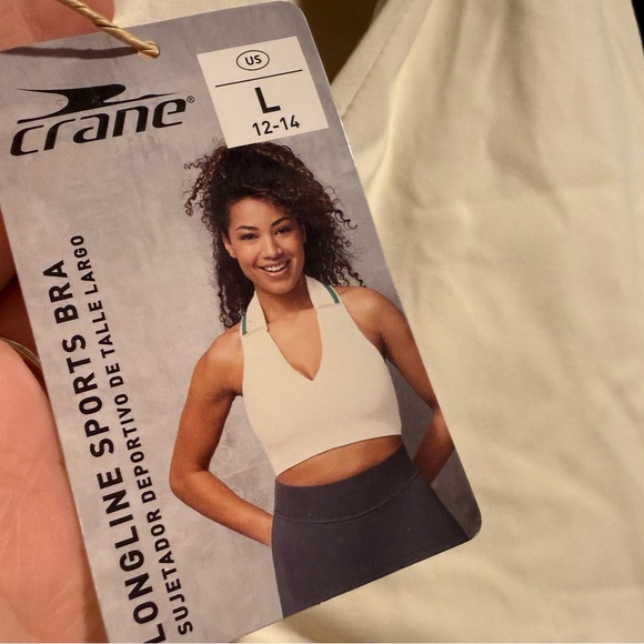 New Crane Ladies longline sports bra size Large - Picture 2 of 9